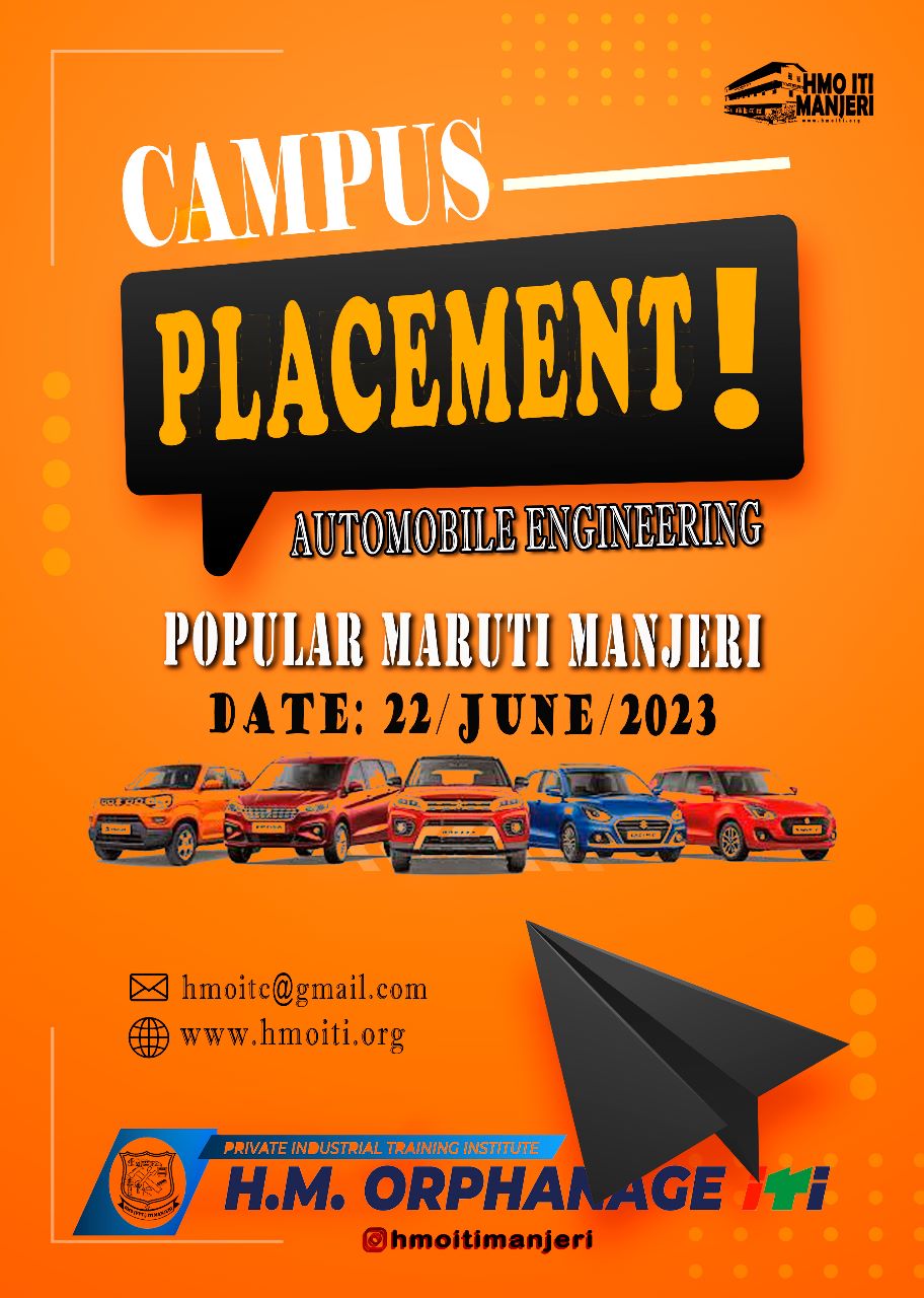 Automobile shop engineering placements